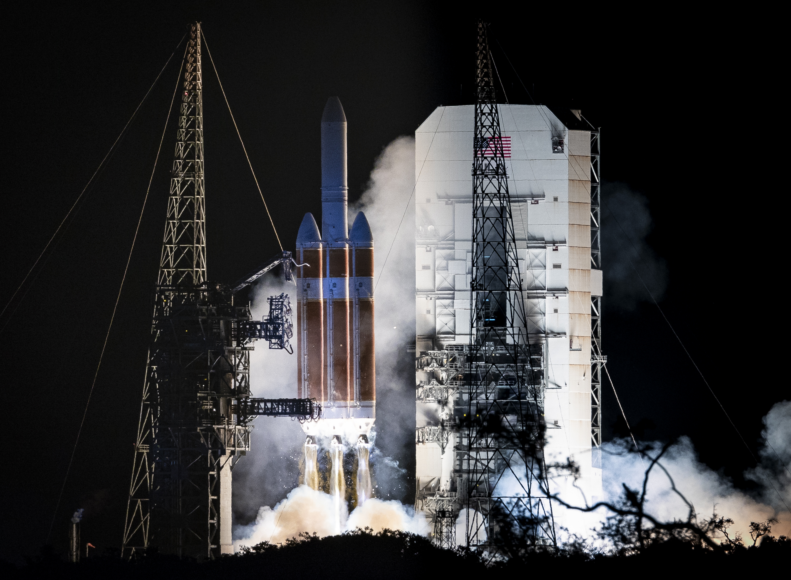 Parker Solar Probe begins its mission to unlock the mysteries of our star on Sunday, Aug. 12, 2018 with a ride atop a  Delta IV Heavy rocket at Launch Complex 37 at Cape Canaveral Air Force Station, Florida. 