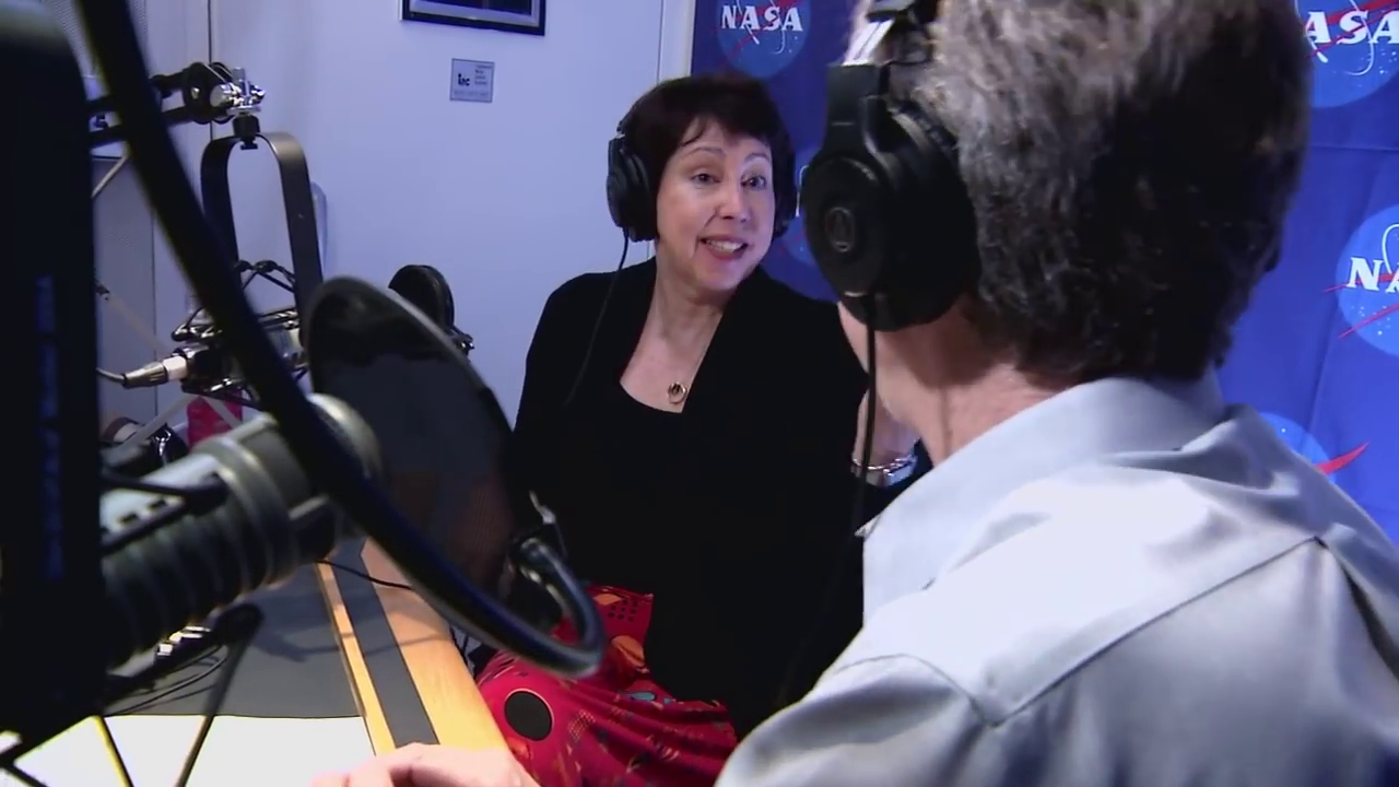 Parker Solar Probe Project Scientist Nicky Fox of the Johns Hopkins University Applied Physics Lab is interviewed at NASA Headquarters about the Sun and the mission for the new “Gravity Assist” podcast that launched Nov. 15, 2017.